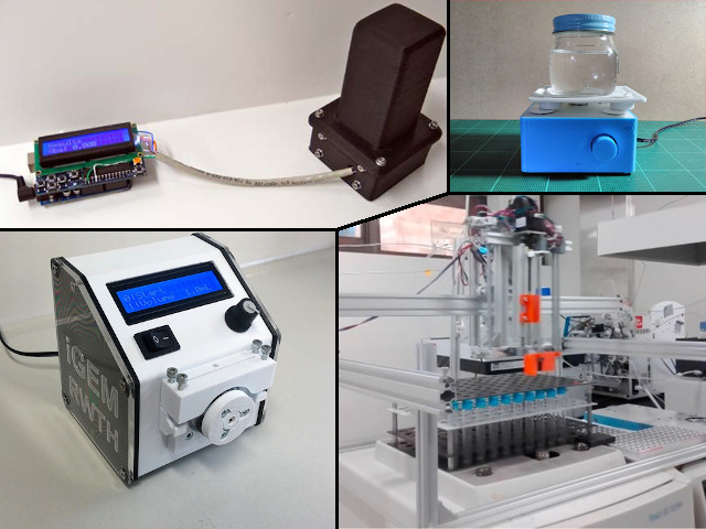 Некоторые открытые проекты лабораторного оборудования, изготовленные при использовании технологии 3D печати